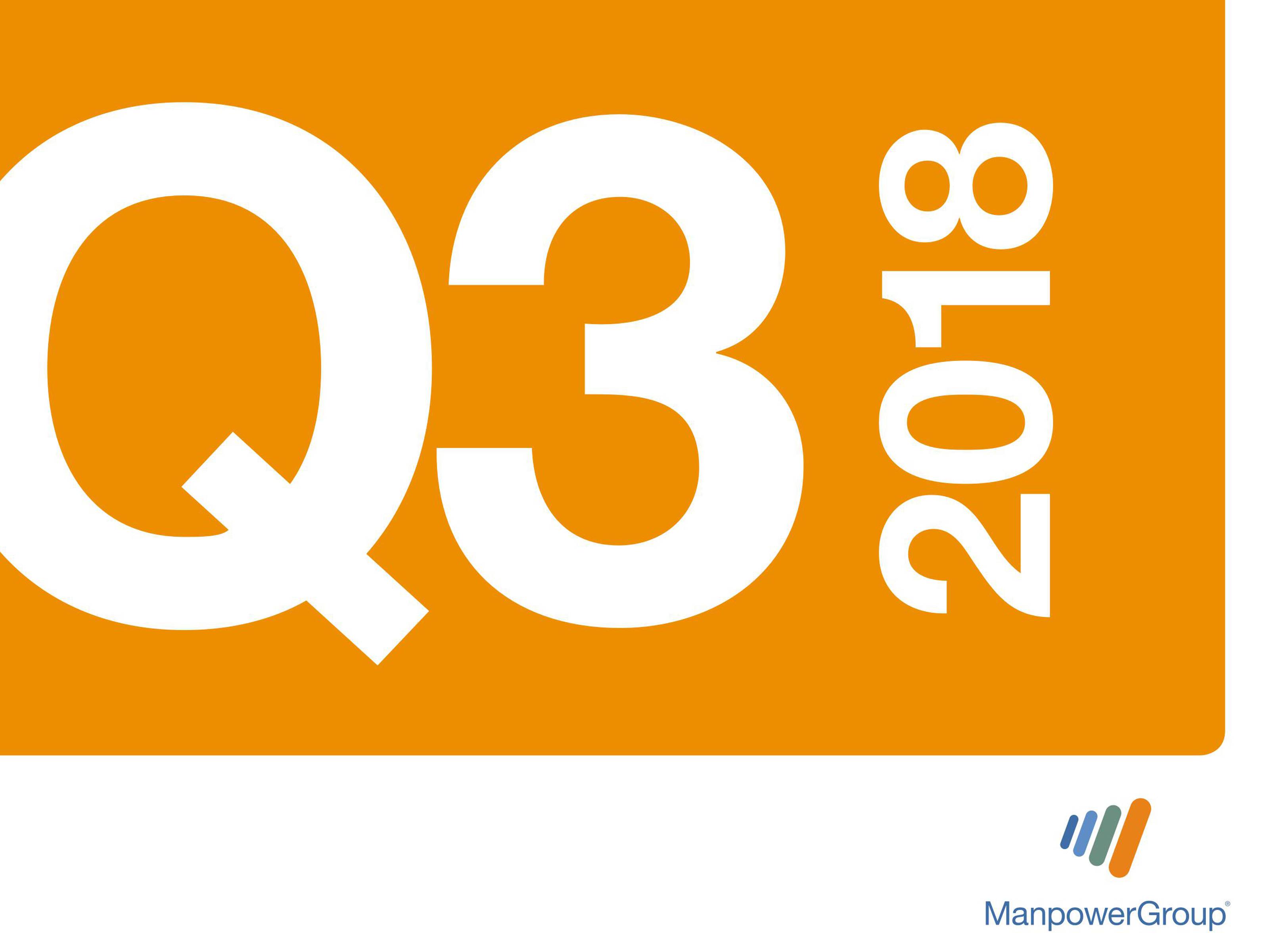 Q318  ManpowerGroup Employment Outlook Survey